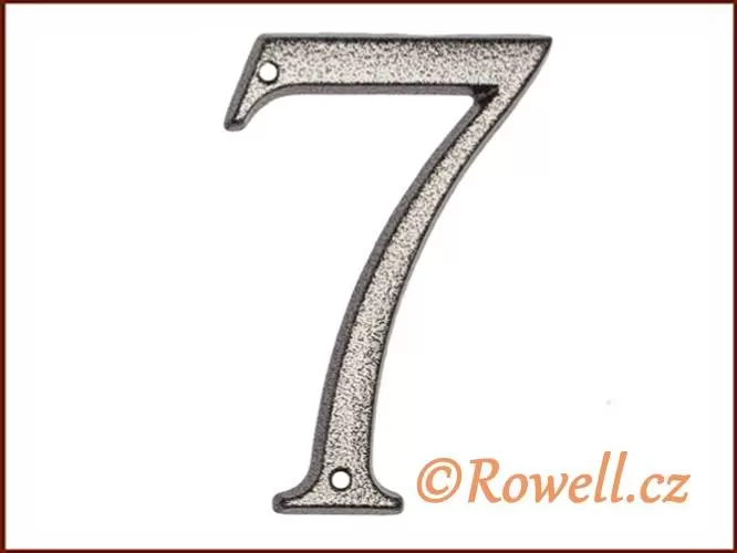 C3 Číslice 120 mm k.stř. '7 rowell