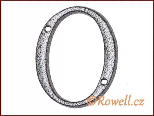 C1 Číslice 80mm k.stř. '0' rowell