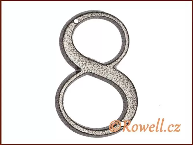 C3 Číslice 120 mm k.stř. '8 rowell