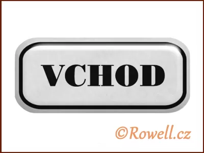 NSD stříbrný 'Vchod' rowell