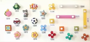 12836 - ŽABKA úchytka dětská multicolor
