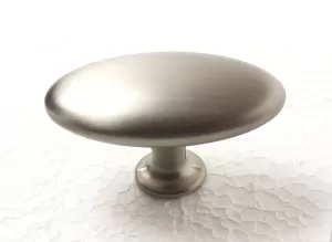 12897 - Kovová knopka 64x36mm / ušlechtilá ocel matná
