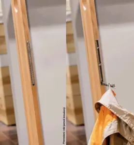 14247 - zápustný věšák 93 mm, chrom lesk 12