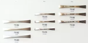 770086 - úchytka rozteč 128mm / Broušený nikl