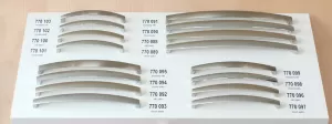 770088 - úchytka rozteč 256mm / Satén nikl