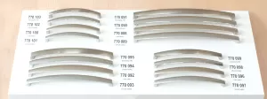 770088 - úchytka rozteč 256mm / Satén nikl