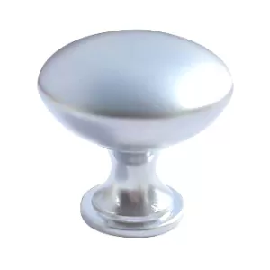 770171 - knopka  průměr 30mm  - chrom satén