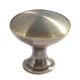 770176 - knopka  průměr 30mm / Antik broušený nikl