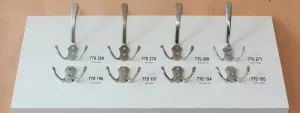 770197 - Věšák kov mat nikl