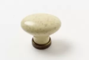 91057 - Knopka porcelánová 25x34/pepř