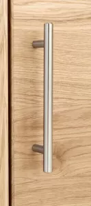 91407 - úchytka 224 mm broušený nikl