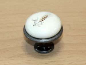 11040 knopka 29mm zinek-porcelán/klásek