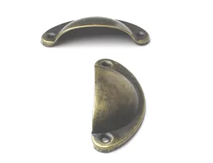 97001 - mušle kov 64mm - staromosaz