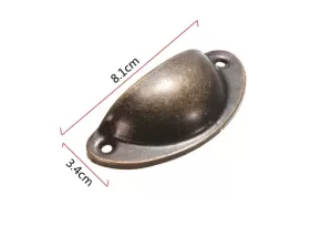 97001 - mušle kov 64mm - staromosaz