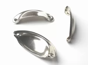 97003 - mušle kov 64mm - stříbrná