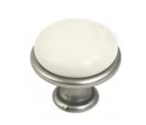 17020 - OLIN 29mm starostříbro/ porcelán