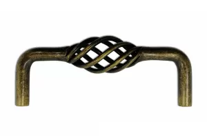 62407 - KOLI úchytka 96mm staromosaz