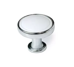 12310 -  knopka  chrom lesklý