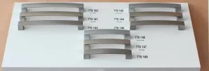 770144 - úchytka rozteč 160mm / Satén nikl