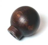88015 - KD30 knopka dřevo / ořech