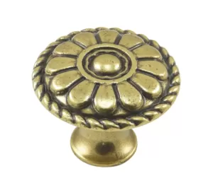 91079 - Knopka 32mm, staromosaz